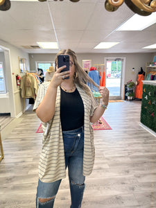 Hanna Striped Kimono