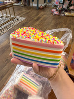 Load image into Gallery viewer, Rainbow Cake Squishy
