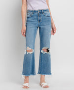 Load image into Gallery viewer, Abby High Rise Crop Jeans
