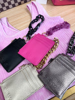 Load image into Gallery viewer, Wristlets w/chain - 4 colors
