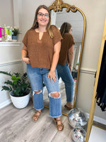 Load image into Gallery viewer, Abby High Rise Crop Jeans
