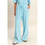 Load image into Gallery viewer, Camilla Acid Wash Lounge Pants - Blue
