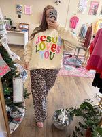 Load image into Gallery viewer, Leopard Boxer Lounge Pants
