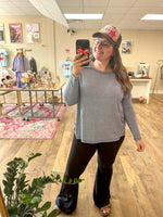 Load image into Gallery viewer, Addie Softstyle Top - Dusty Blue

