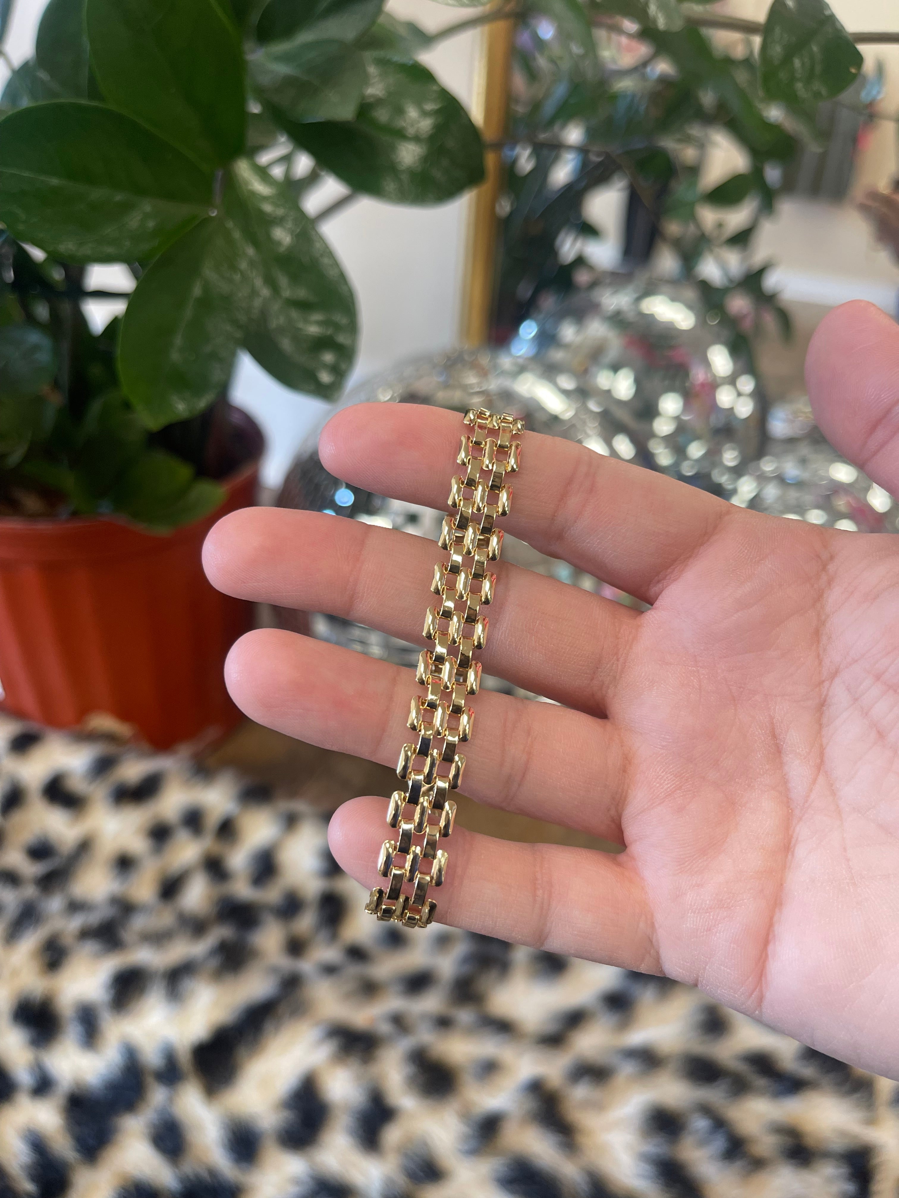 Watchband Style Bracelet