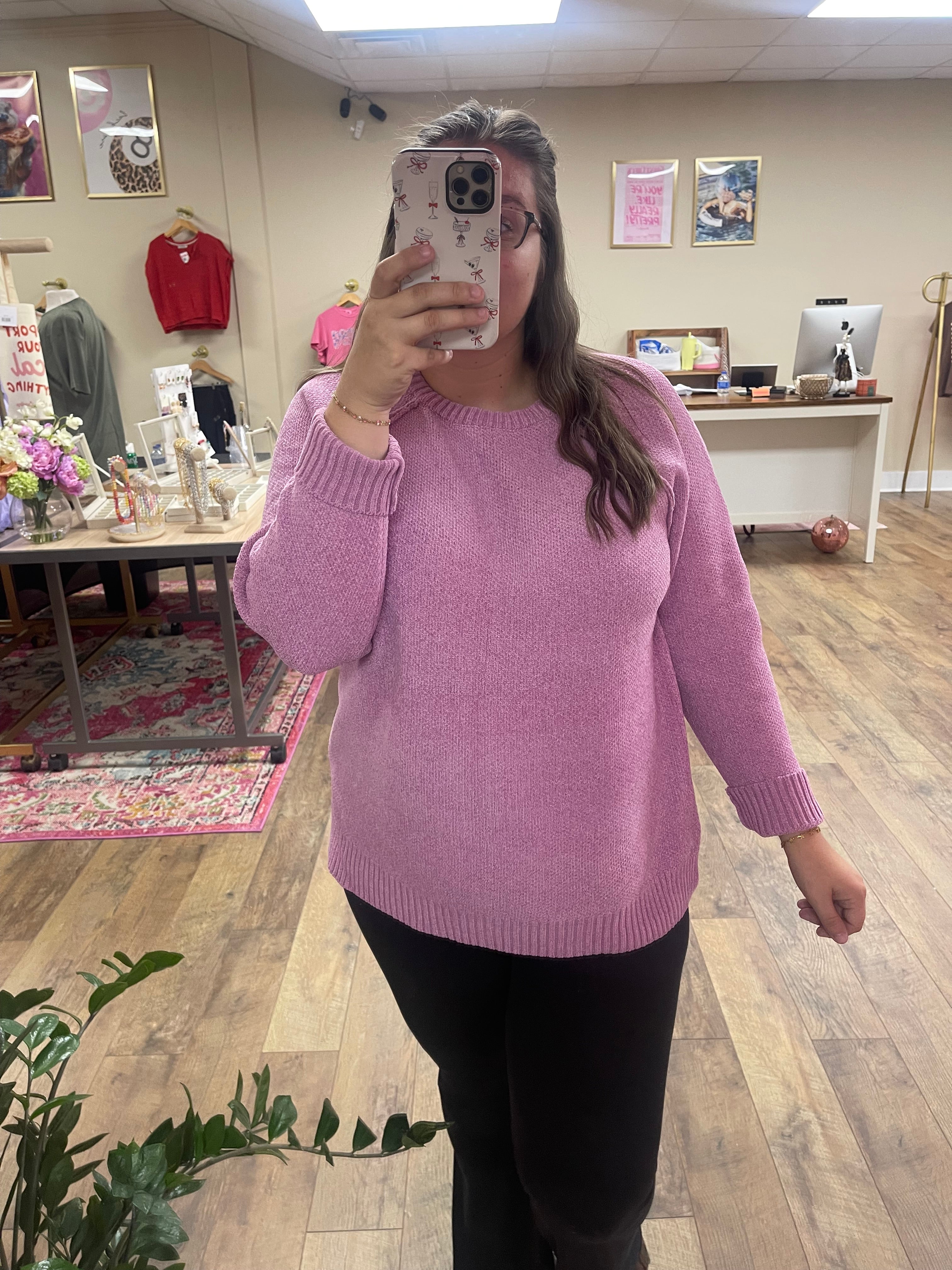June Chenille Sweater