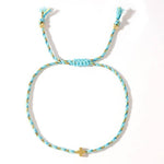 Load image into Gallery viewer, Corded Cross Bracelets - 5 Color Options
