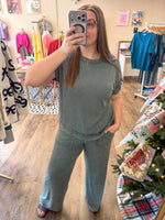Load image into Gallery viewer, Bella Acid Wash Set - Ash Jade
