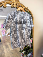 Load image into Gallery viewer, Camo Jesus Graphic Tee
