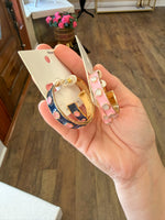 Load image into Gallery viewer, Dotted Two Tone Hoops (2 Colors Available)
