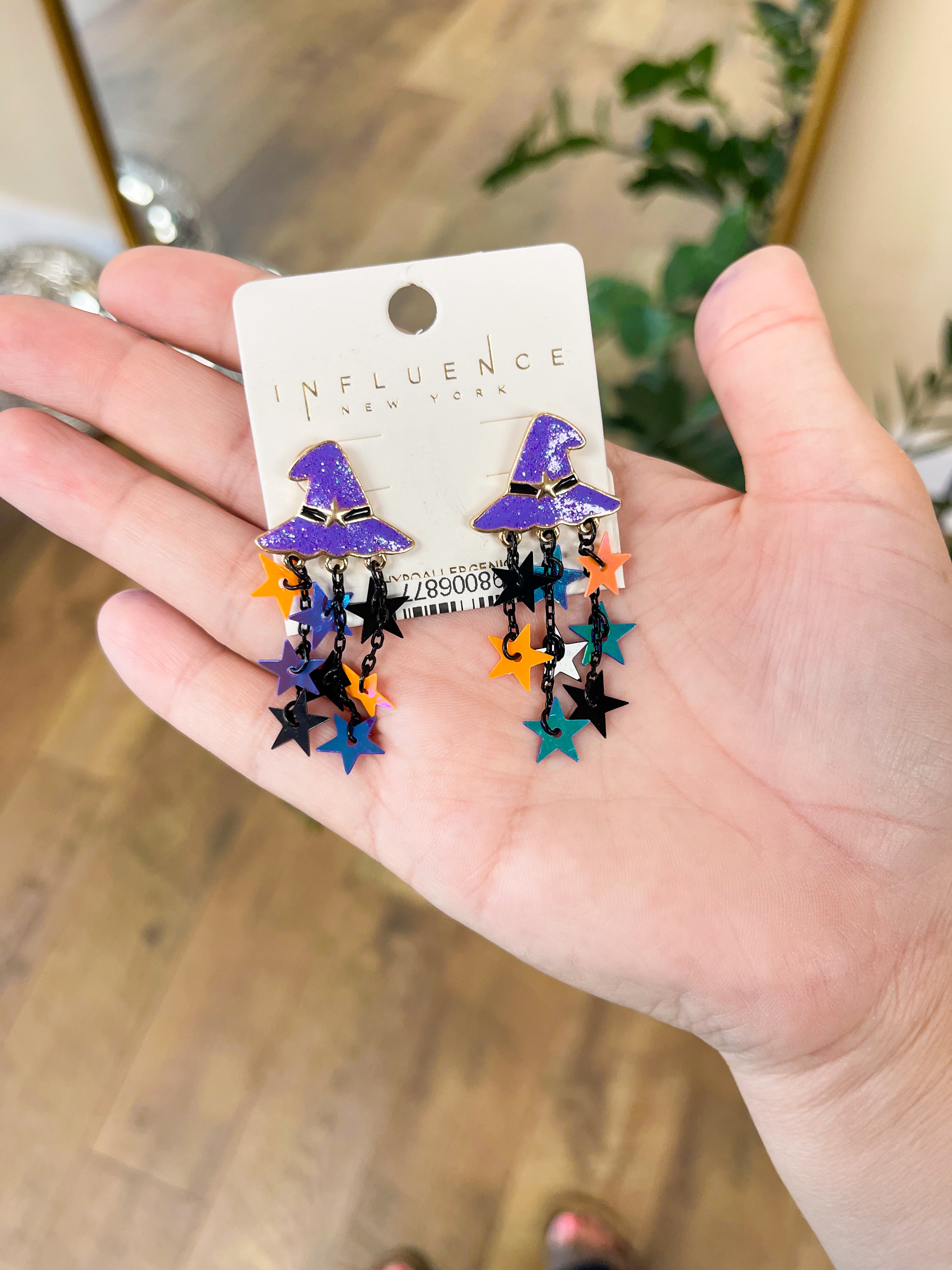 Witch's Hat Star Dangles