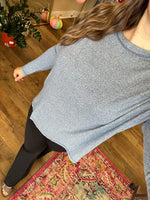 Load image into Gallery viewer, Addie Softstyle Top - Dusty Blue
