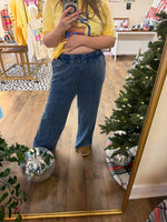 Load image into Gallery viewer, Camilla Acid Wash Lounge Pants - Navy
