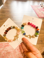 Load image into Gallery viewer, Glass Beaded Bracelet - 2 colors available
