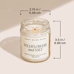 Load image into Gallery viewer, Salt and Sea 9 oz Soy Candle
