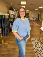 Load image into Gallery viewer, Brie Linen Striped Top
