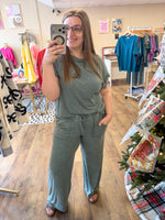 Load image into Gallery viewer, Bella Acid Wash Set - Ash Jade

