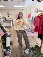 Load image into Gallery viewer, Leopard Boxer Lounge Pants
