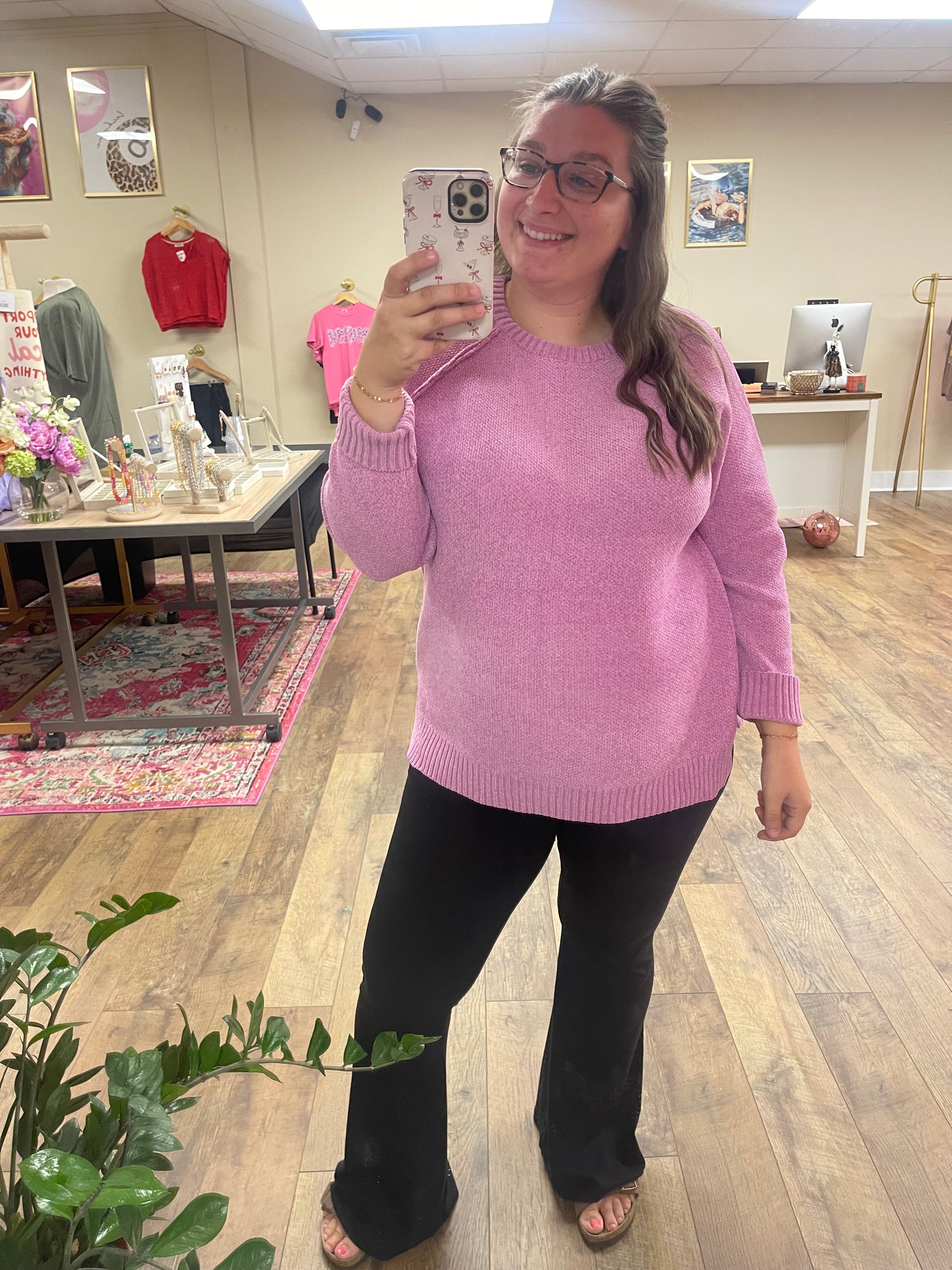 June Chenille Sweater