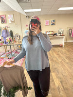 Load image into Gallery viewer, Addie Softstyle Top - Dusty Blue
