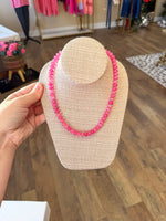 Load image into Gallery viewer, Rondelle Stone Necklace
