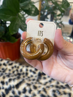 Load image into Gallery viewer, Color Coated Chunky Hoops - 3 Colors Available
