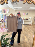 Load image into Gallery viewer, Addie Softstyle Top - Dusty Blue
