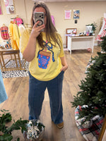 Load image into Gallery viewer, Camilla Acid Wash Lounge Pants - Navy
