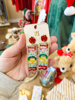 Load image into Gallery viewer, Teacher Glitter Earrings
