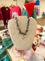 Load image into Gallery viewer, Multi Cross Scarf Necklace
