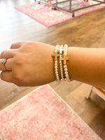 Load image into Gallery viewer, Pearl Cross Bracelet Bundle

