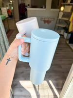 Load image into Gallery viewer, 40oz Cutesy Tumblers | 4 Colors Available
