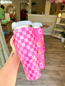 40oz Cutesy Tumblers | 4 Colors Available