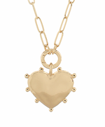Load image into Gallery viewer, Dotted Heart Pendant Choker
