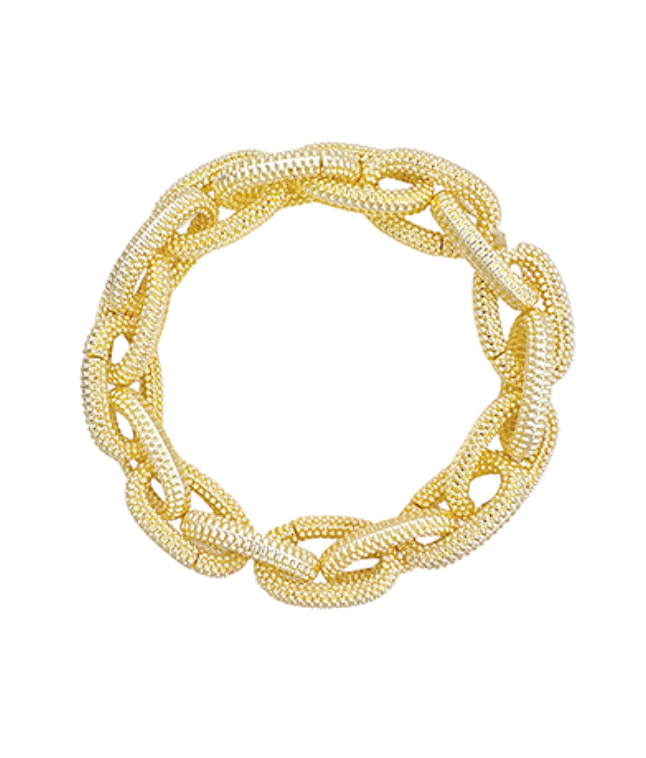 Linked Oval Bracelet