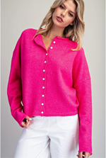 Load image into Gallery viewer, Sugarplum Button Cardigan
