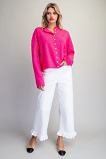 Load image into Gallery viewer, Sugarplum Button Cardigan
