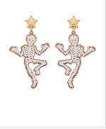 Load image into Gallery viewer, Dancing Skeleton Earrings
