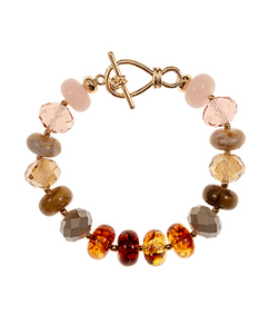 Glass Beaded Bracelet - 2 colors available