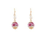 Load image into Gallery viewer, Porcelain Ball Dangle Earrings
