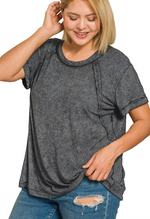 Load image into Gallery viewer, Charlotte Ribbed Round Neck Top
