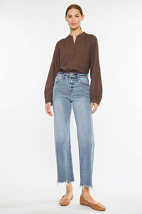 Kancan High Rise Wide Leg Jeans