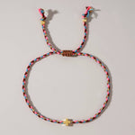 Load image into Gallery viewer, Corded Cross Bracelets - 5 Color Options
