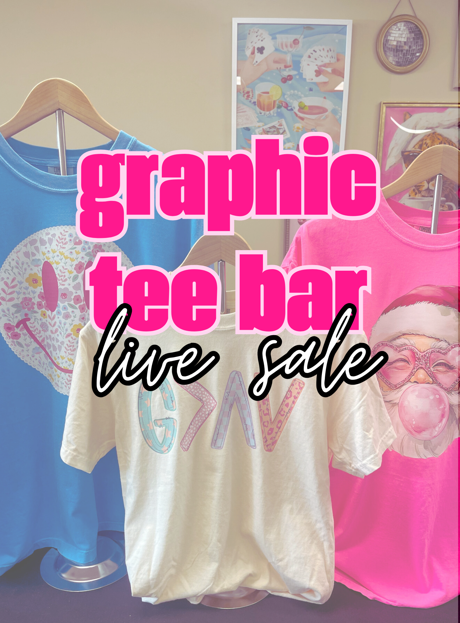 Graphic Tee Bar 👚🎄