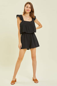 Bella Square Neck Romper