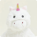 Load image into Gallery viewer, White Unicorn Warmies Junior
